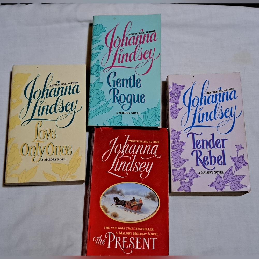 Johanna Lindsey Romance Novel Set- Malory Series